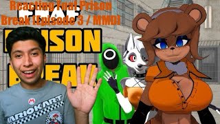 Reacting Fnaf Prison Break Episode 3MMD [upl. by Neroc]