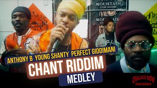 Anthony B Young Shanty amp Perfect Giddimani  Chant Riddim Medley Official Video 2023 [upl. by Moreta]