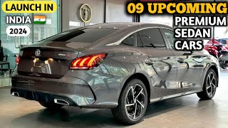 09 Upcoming Premium Sedan Cars Launch In 🇮🇳 India 2024  Price Features Launch Date  Upcoming Car [upl. by Dail]