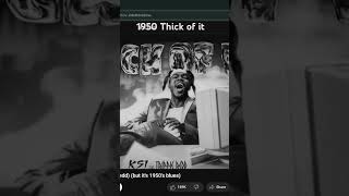 Thick of it 1950 version music jazz song 80smusic thickofit [upl. by Darryn]