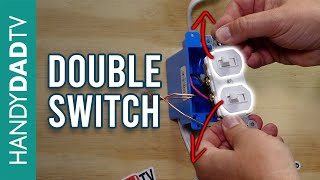 How to wire a Double Switch [upl. by Ailisab]