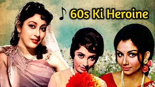 सदाबहार सितारे ✨ 60s Ki Heroine Playlist  Rafi Kishore Lata  Old Hindi Songs Jukebox [upl. by Uke278]