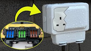 How to EASILY install an Outdoor Socket  MK Master Seal Plus with Rapid Fix [upl. by Lietman641]