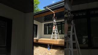 Some soffit installation for your viewing pleasure funny tomsegura satisfyingvideo [upl. by Radnaxela314]