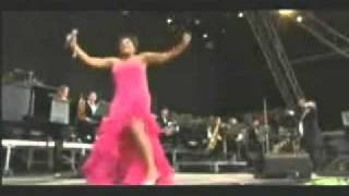 Shirley Bassey does Bond and Big Spender at Glastonbury 2007 [upl. by Nnaitsirk]