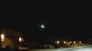 Fireball falling in Arizona sky caught on camera [upl. by Notsek]