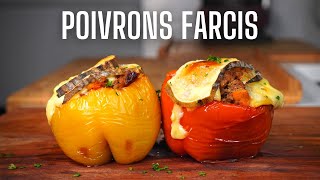 POIVRONS FARCIS GRATINÉS AU SAINT NECTAIRE  FOOD IS LOVE [upl. by Mahtal]