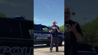 UH OH 😜😁 juggling cops funnypolice confidence oxford michigan silly funnyvideo [upl. by Tersina475]