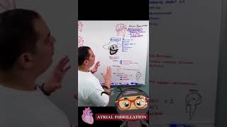 Atrial Fibrillation  AFib Overview shorts [upl. by Nahtannhoj549]