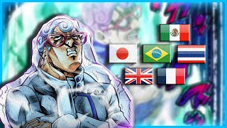 Golden Wind Ghiaccios quotVenicequot or quotVeneziaquot Rant in Different Languages Latin Portuguese etc [upl. by Ayanej690]