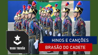 HINOS E CANÇÕES MILITARES BRASÃO DO CADETE [upl. by Ayhay184]