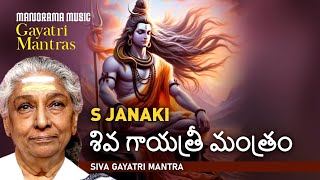 శివ గాయత్రీ మంత్రం  Siva Gayatri Mantra  S Janaki  Daily Chantings amp Mantras [upl. by Ecyla]