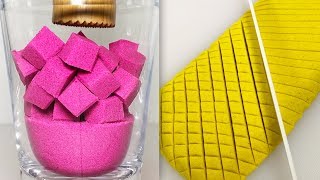 Very Satisfying Video Compilation 89 Kinetic Sand Cutting ASMR [upl. by Naoma]