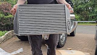 Huge Intercooler for the Land Cruiser 1HDFTE [upl. by Cid]