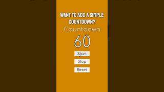 Add a simple countdown in Unity3D unity gamedev [upl. by Noevad]