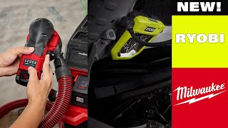 Ryobi and Milwaukee new tool releases announced [upl. by Elokin888]