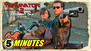 TERMINATOR 2 Movie in 5 Minutes Speed Watch [upl. by Kizzie321]