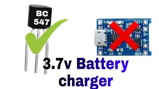 How to make 37v battery charger Using Bc547 Transistor  37v battery charger [upl. by Stephens164]