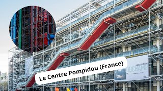 Lemblématique Centre Pompidou  Un pôle dart contemporain et de culture à Paris [upl. by Olnton]