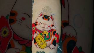 MANEKI NEKO TATTOO tattoo damasotattoo fypシ゚viral davaocity tattooideas [upl. by Ennael178]