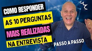 COMO Passar na ENTREVISTA de EMPREGO com POUCO ESFORÇO SÉRIO [upl. by Eussoj]