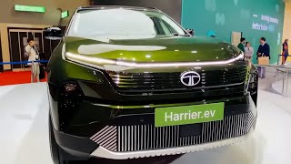 Tata Harrier Ev Launch In india details WALKAROUND review [upl. by Elay]