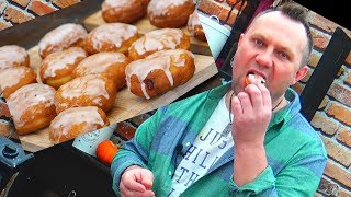 DOMOWE PĄCZKI MEGA PUSZYSTE Z KONFITURĄ Donuts   Oddaszfartucha [upl. by Ennaj]