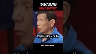 DI NA RAW NIYA KAYA Duterte PHVote election [upl. by Ramas605]