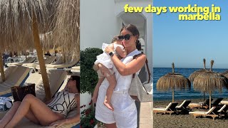 Quick trip to Marbs how I work abroad  Vlog [upl. by Doralynn58]