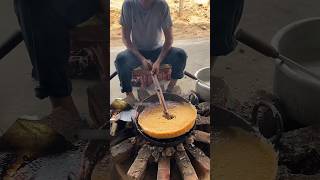 ⚡⚡ Ghevar Sweet Making Process⚡⚡ shorts telugufoodie esangathulu streetfood foodie omelette [upl. by Litnahs49]