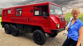 Building The Most Capable Camper In The World Pinzgauer 6x6 Expedition Camper Build [upl. by Elimac786]