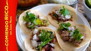 Tacos de Suadero  Comida de la Calle Mexico DF [upl. by Anilac]