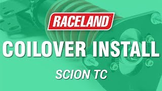 How To Install Raceland Scion tC2 Coilovers [upl. by Herb]