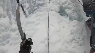 Cascade de Glace dAnglas Gourette [upl. by Yrrol]