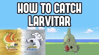 How to Catch Larvitar in Pokemon HeartgoldSoulsilver [upl. by Cofsky754]