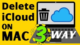 How to Remove your iCloud Account and Apple ID From Mac MacBook ProAir  M1 in 3 Easy Ways 2024 [upl. by Syverson156]