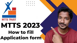 How to fill MTTS application form [upl. by Natsyrk578]
