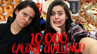 10000 CALORIE FOOD CHALLENGE GIRL VS FOOD [upl. by Scarface]