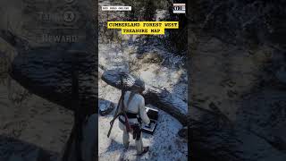 Cumberland Forest West Treasure map cydo9515 reddeadcommunity shorts reddeadonline rdr2 [upl. by Casilde]