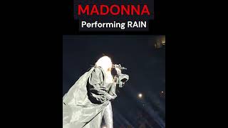 MADONNA  Rain live at the CelebrationTour  shorts [upl. by Waltner]