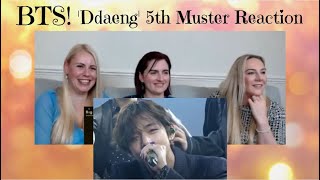 BTS Ddaeng 5th Muster Performance Reaction [upl. by Aerbas]