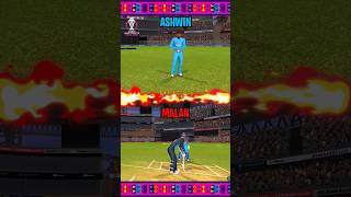 Ravichandran Ashwin Vs Dawid Malan  CWC 2023 🤩💥  Real Cricket 22 shorts [upl. by Kcin]