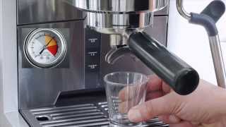 2 Graef Espressomaschine ES 85 und Kaffeemühle CM 800  Den optimalen Espresso zubereiten [upl. by Euk]