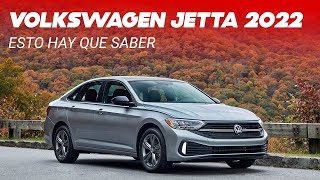 El Volkswagen Jetta 2022 ya tiene precio en México el compacto superventas estrena facelift [upl. by Klug]