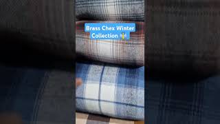 Brass Chex Winter Collection 👔 Only 80 rs Meter 》for Orders 📲 9867866441 [upl. by Davilman]