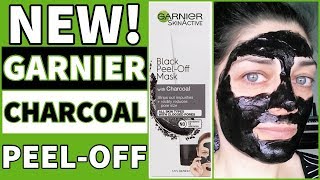 GARNIER SKINACTIVE BLACK PEEL OFF MASK [upl. by Oiramel]