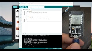 Integrasi  Menghubungkan ESP32 ke Arduino IDE [upl. by Lennej]