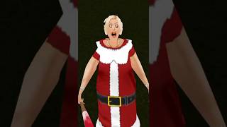 Granny in Santa cla ytshort games shortvideos [upl. by Ecnahoy367]