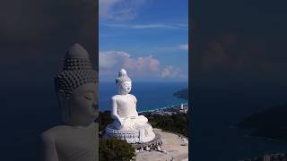 Big Buddha 🇹🇭 thailand travel phuket bigbuddha thaitemple thaitemplewonders thaitemples [upl. by Worra]