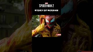 STORY OF SCREAM  MJ  SPIDERMAN 2 spiderman2 scream shorts [upl. by Suoivatram46]